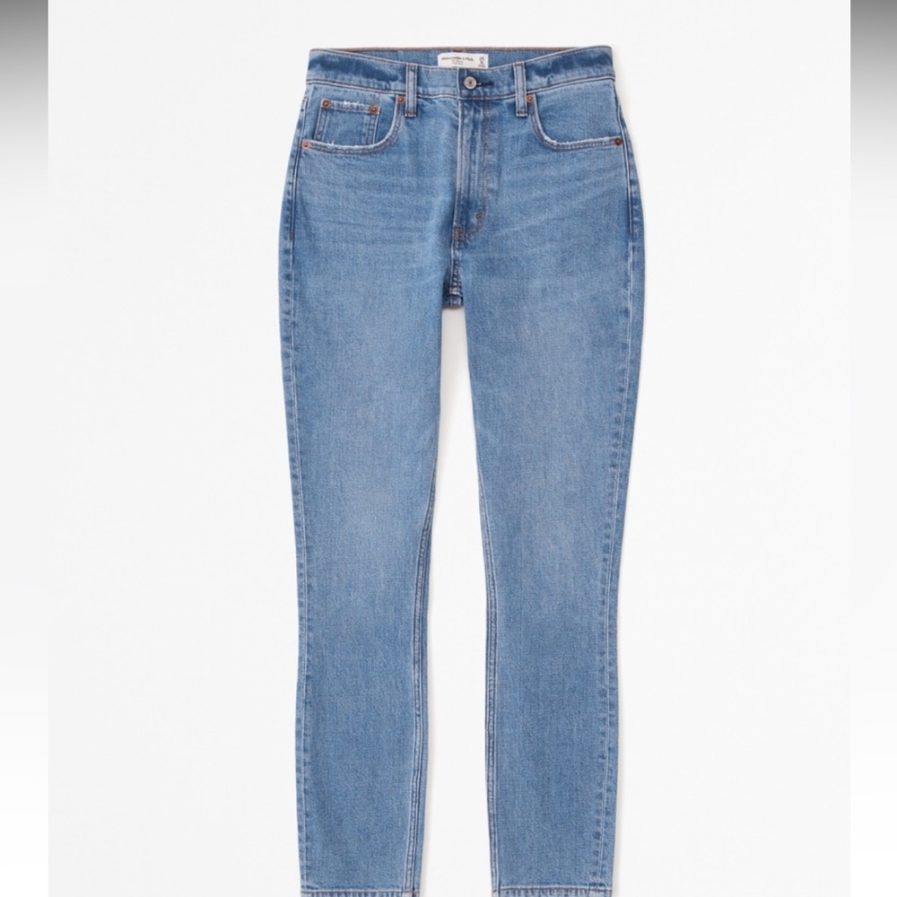 Abercrombie Curve Love High Rise Skinny Jeans
